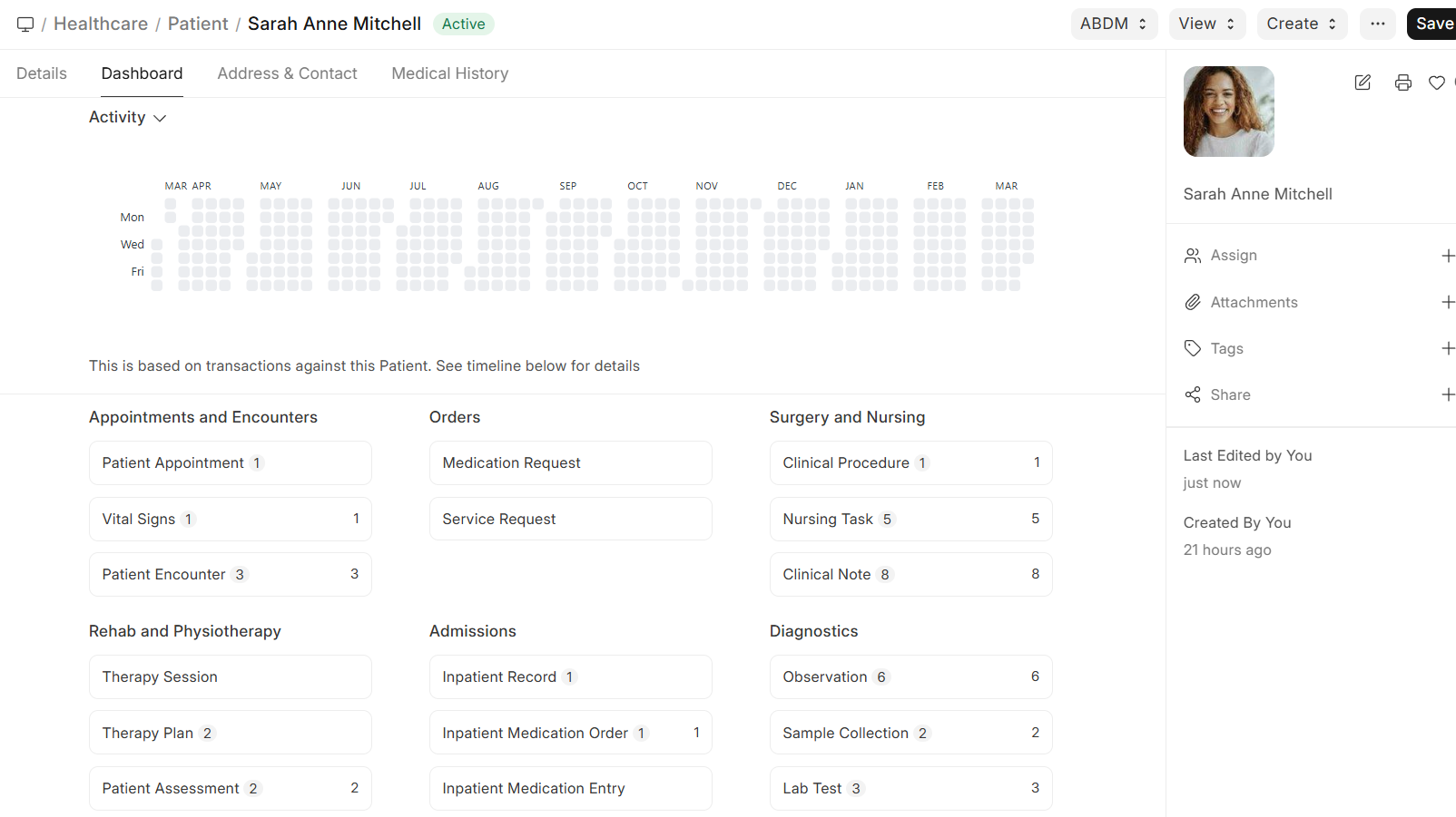 Patient Dashboard