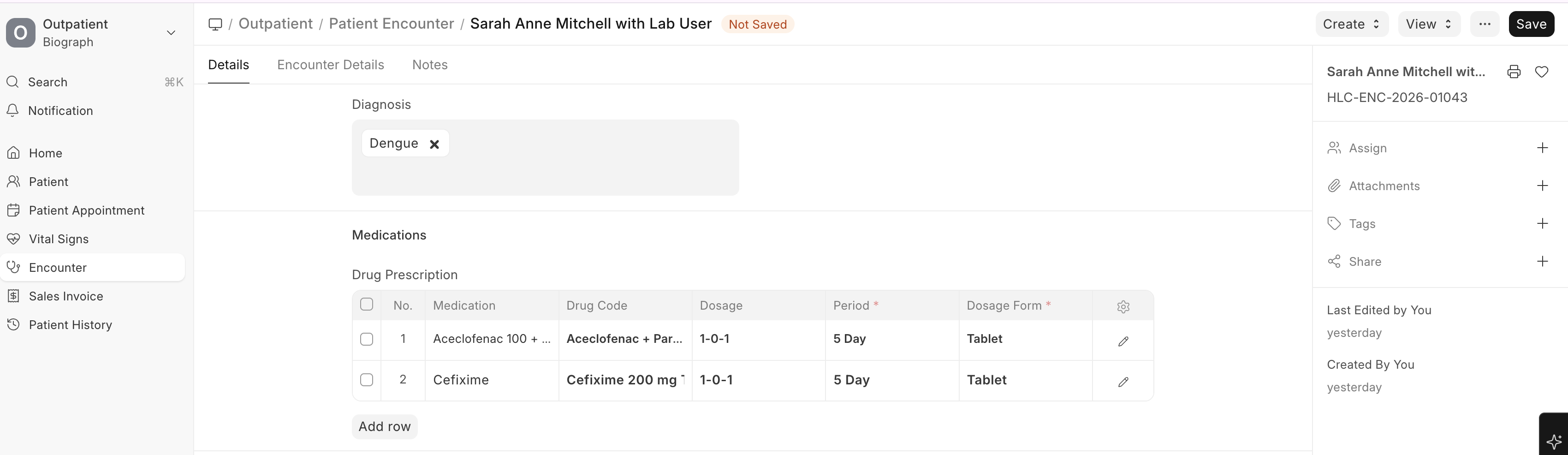 Drug Prescription